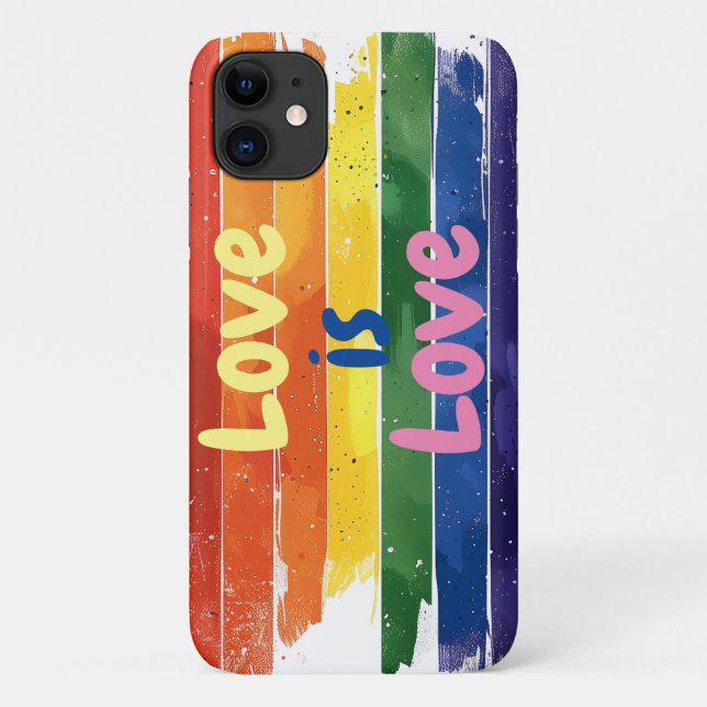 Love is Love, Pride design Case-Mate iPhone Case (Back)