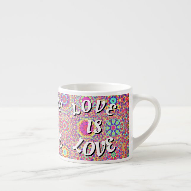Love Is Love Pride  Espresso Cup (Right)
