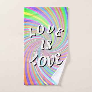 Love Is Love Pride Hand Towel