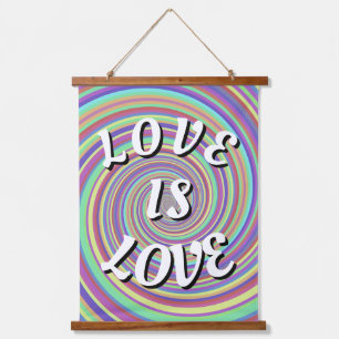 Love Is Love Pride Hanging Tapestry