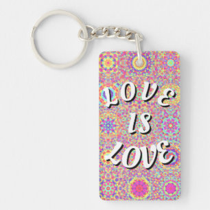 Love Is Love Pride Keychain