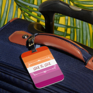 Love is Love Pride Month Luggage Tag