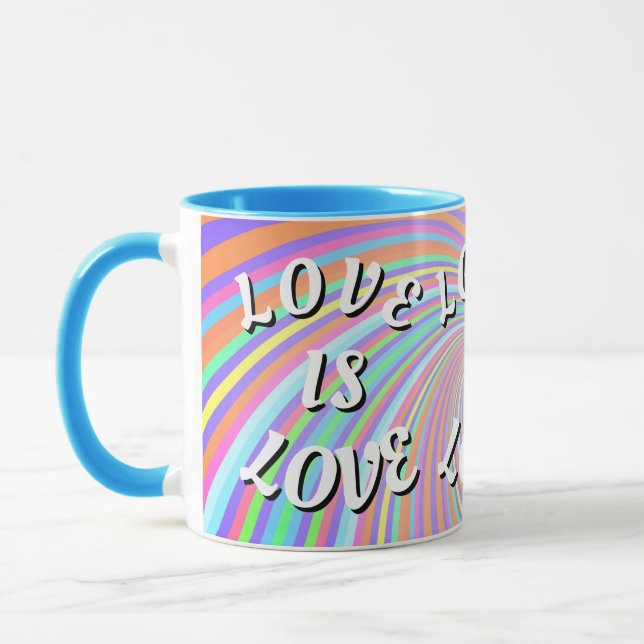 Love Is Love Pride  Mug (Left)
