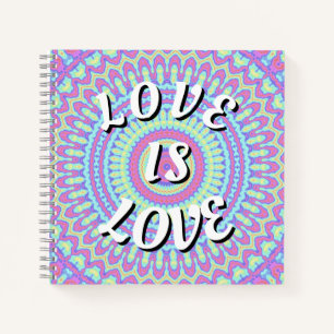 Love Is Love Pride Notebook