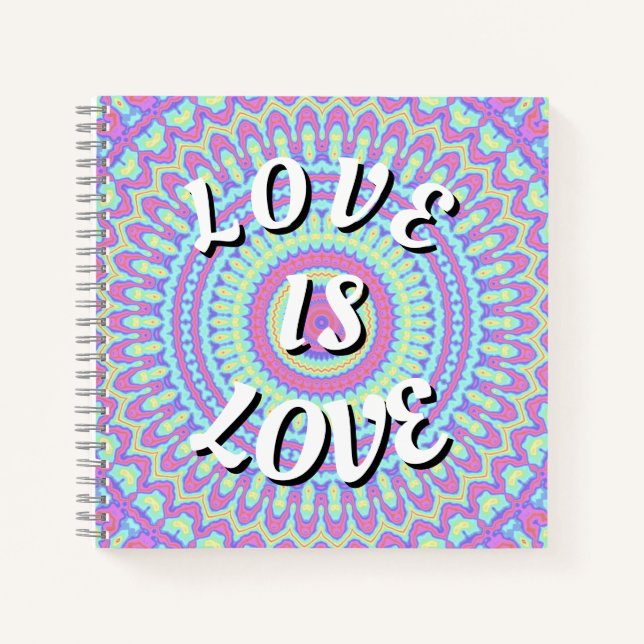 Love Is Love Pride Notebook (Front)