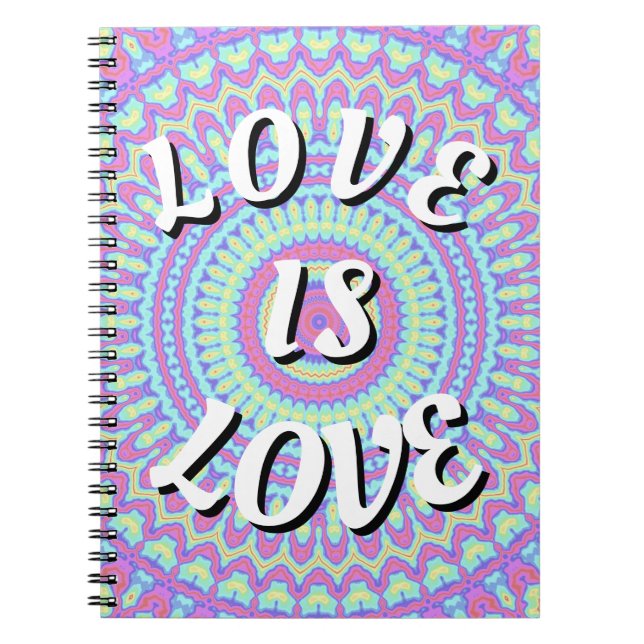 Love Is Love Pride Notebook (Front)