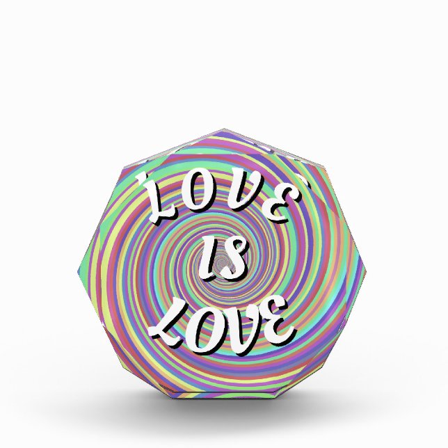 Love Is Love Pride  Photo Block (Front)