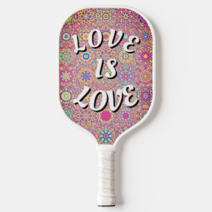 Love Is Love Pride Pickleball Paddle