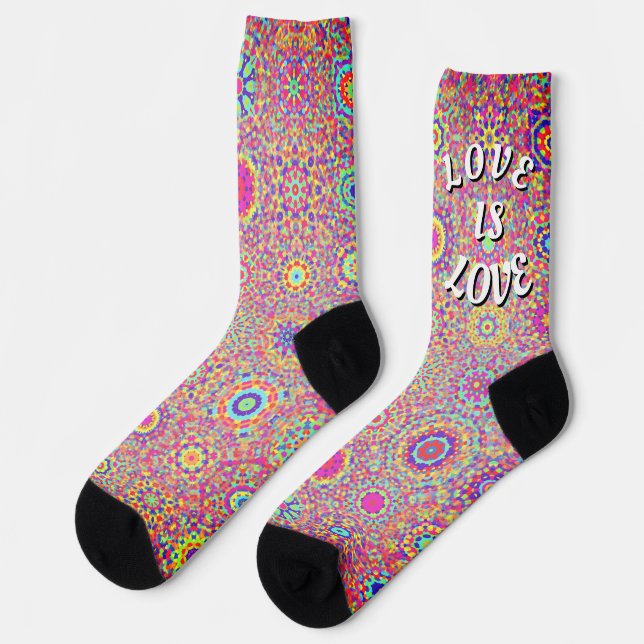 Love Is Love Pride   Socks (Left)