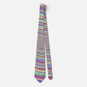 Love Is Love Pride Tie