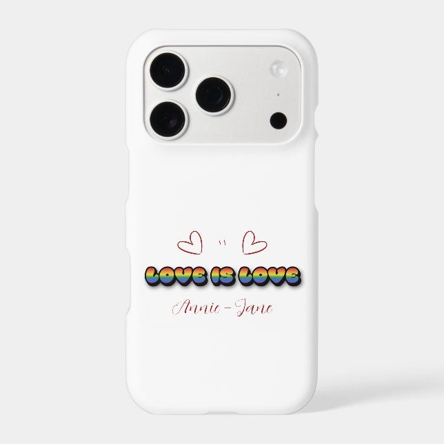 Love is Love Rainbow LGBTQ (Back)