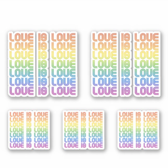 Love is Love Retro (Front)