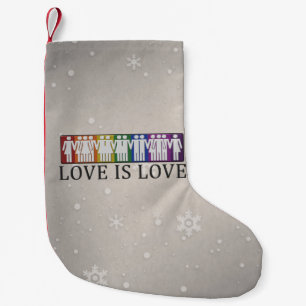 Love is Love Small Christmas Stocking