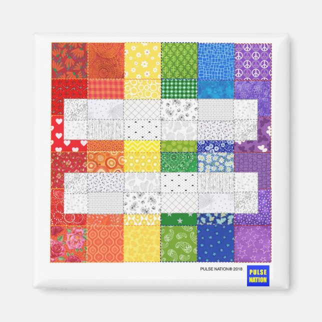 Love Is Love [wd] Rainbow Equality magnet (Front)