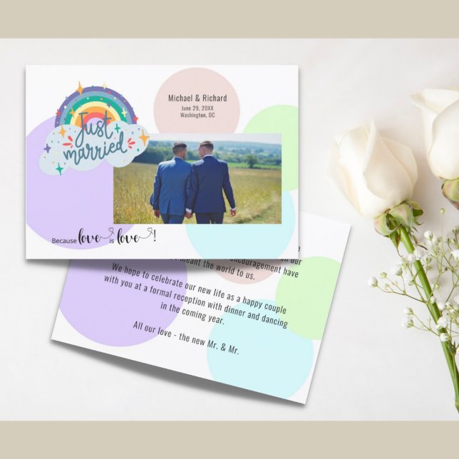 Love is Love Wedding Announcement (Creator Uploaded)