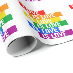Love is Love Wrapping Paper