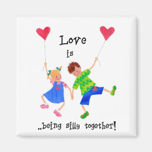 'Love is...' Magnet