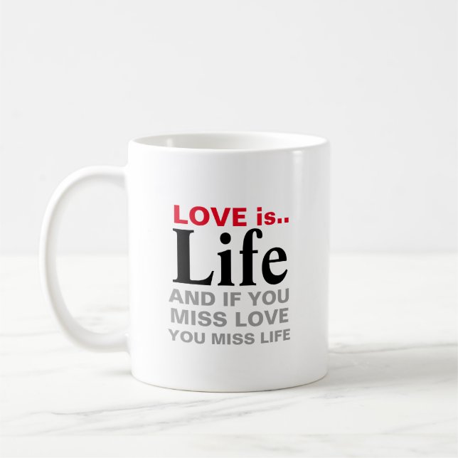 Love is Mug (Left)