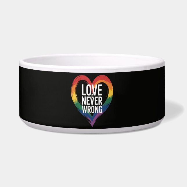 Love is never wrong Pride Month LGBT (Front)