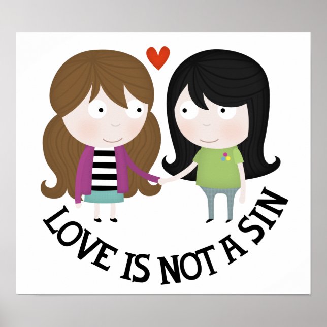 Love is not a sin (large poster) poster (Front)