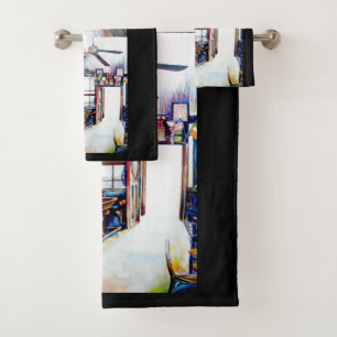 Love is Not a Wall, It's a Bridge Bath Towel Set