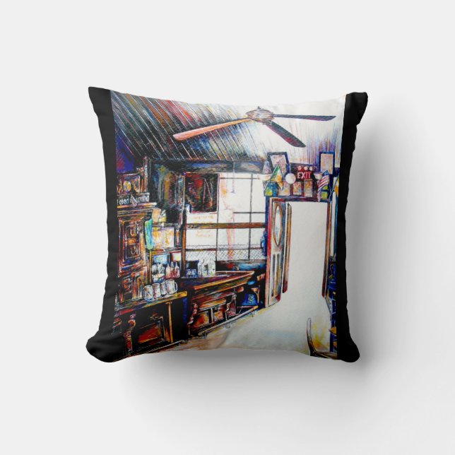 Love is Not a Wall, It's a Bridge Cushion (Front)