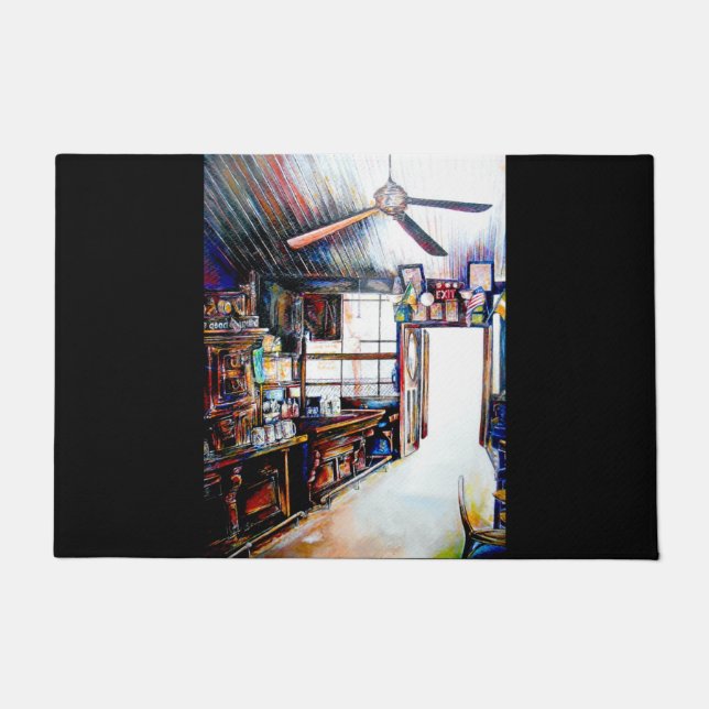 Love is Not a Wall, It's a Bridge Doormat (Front)