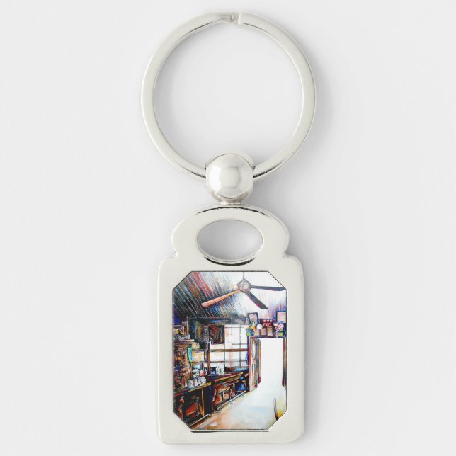 Love is Not a Wall, It's a Bridge Key Ring (Front)