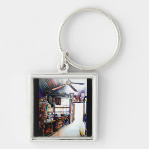 Love is Not a Wall, It's a Bridge Key Ring