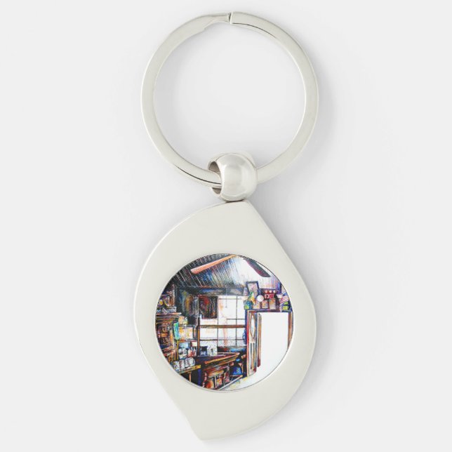 Love is Not a Wall, It's a Bridge Key Ring (Front)