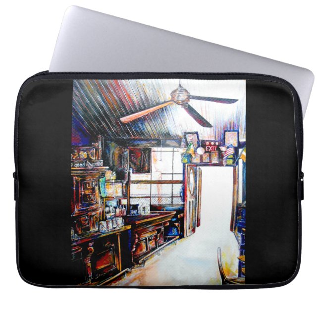 Love is Not a Wall, It's a Bridge Laptop Sleeve (Front)