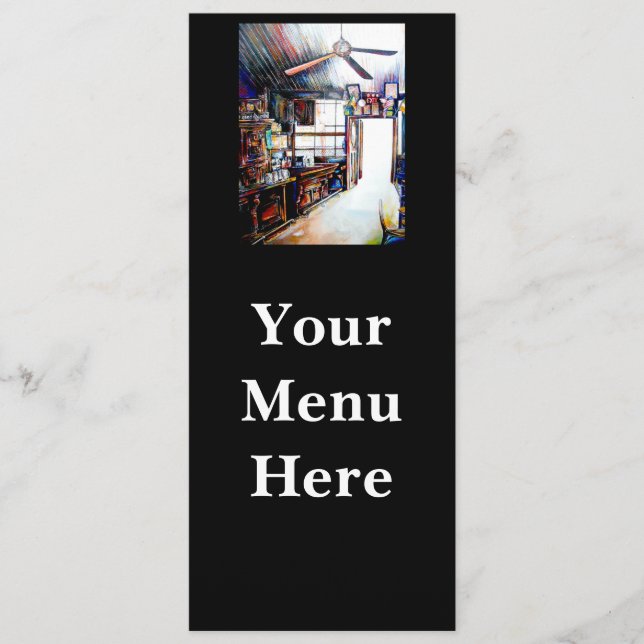 Love is Not a Wall, It's a Bridge Menu (Front)