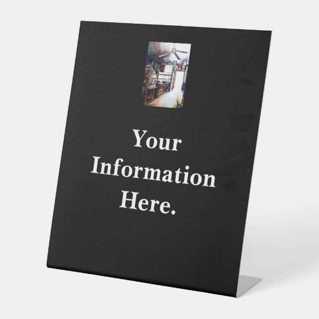 Love is Not a Wall, It's a Bridge Pedestal Sign (Front)