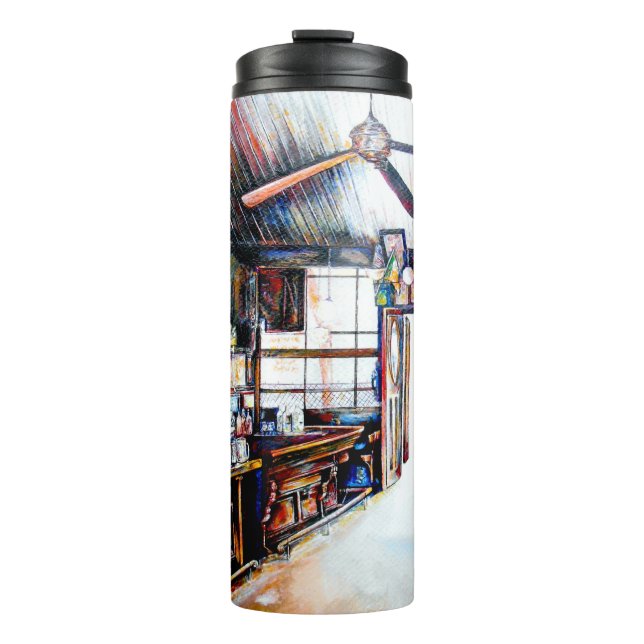 Love is Not a Wall, It's a Bridge Thermal Tumbler (Front)