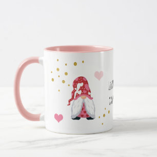 Love is not cancelled Valentine's Day Gnome Mug