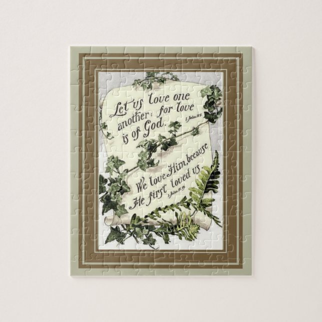 Love Is Of God Jigsaw Puzzle (Vertical)