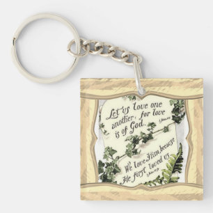 Love Is Of God Key Ring