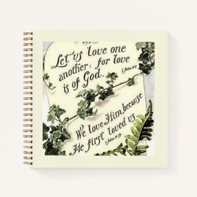 Love Is Of God Notebook (Front)