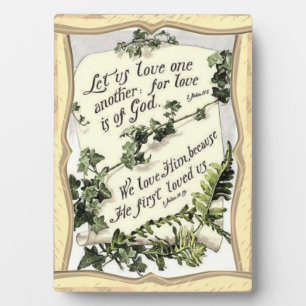 Love Is Of God Plaque