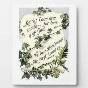 Love Is Of God Plaque