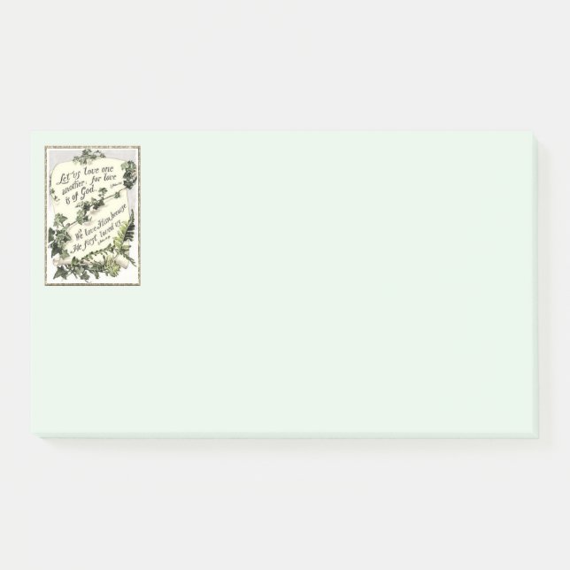 Love Is Of God Post-it Notes (Front)