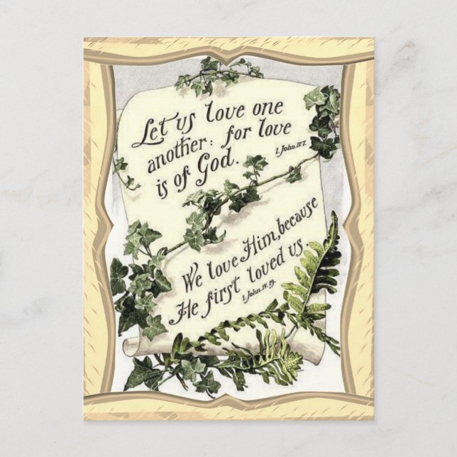 Love Is Of God Postcard (Front)
