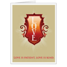 Love is Patient...Giant Valentine's Day Card