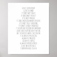 Love Is Patient, Love Is Kind... -1 Corinthians 13
