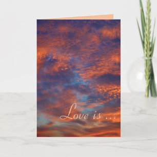 Love is patient, love is kind - Card - Template