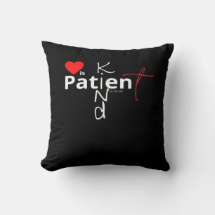 Love Is Patient Love Is Kind Classic Heartfelt Des Cushion