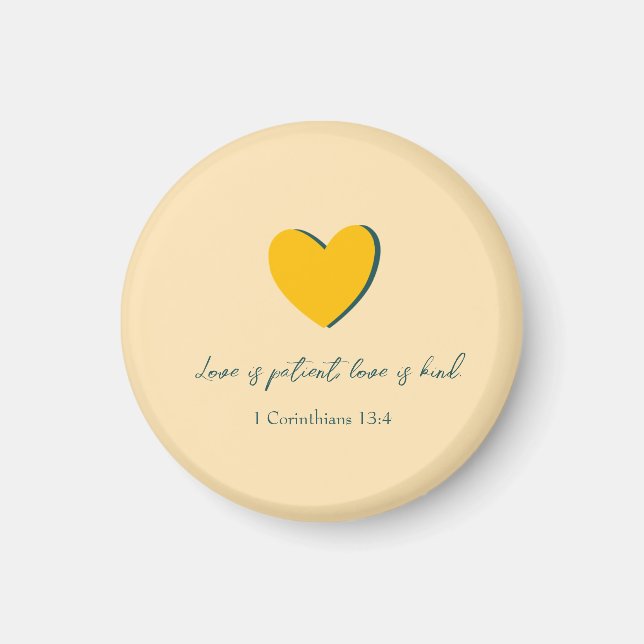 Love is Patient Love is Kind Magnet (Front)