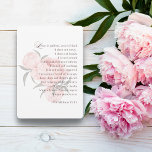 Love Is Patient – Scripture Wedding Magnets<br><div class="desc">Share a lasting reminder of your special day with these flexible magnets featuring the heartfelt words of 1 Corinthians 13:4–7 and soft watercolor florals. Ideal as wedding favours, save the dates, or keepsakes, these magnets are both meaningful and practical. Lightweight and easy to display, they’re a beautiful way to keep...</div>
