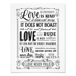 Love Is ...  Photo Print