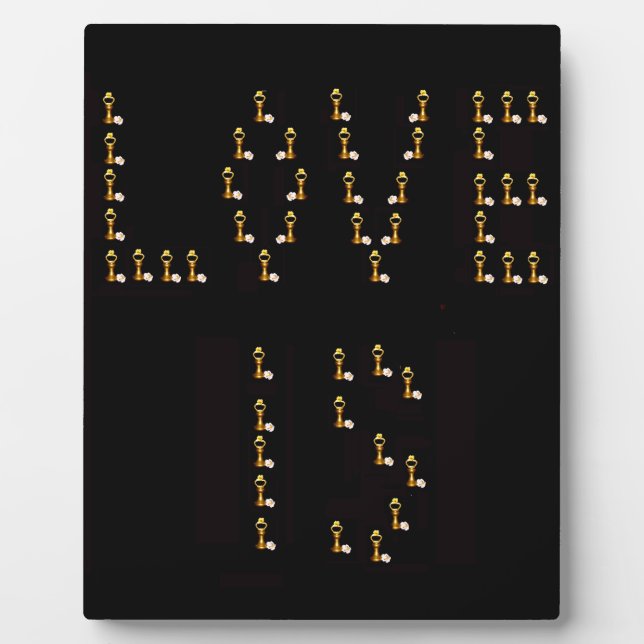 Love Is Plaque (Front)